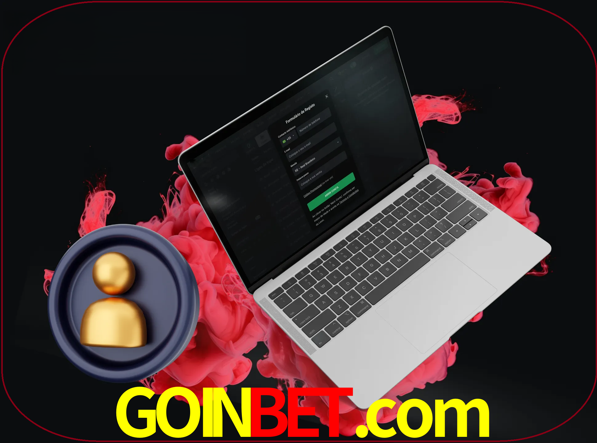 No cabeçalho do site goinbet, clique no botão que o levará a um formulário especial onde terá de introduzir as suas informações actuais.